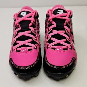 Nike Pink and Black Sneakers with Rugged Sole